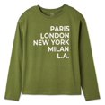 thumbnail image 1 of George Girls' Graphic Long Sleeve Tee, 1 of 2