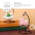 thumbnail image 4 of Shisuyan 6 Pcs Support de Globe en Verre pour Bureau Support de Jardinière Robuste pour Terrarium, 4 of 8