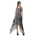 thumbnail image 1 of Moomaya Robe Mouchoir Femme Imprimée à Dos Nu Robes d'Été Femme, 1 of 4