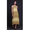 thumbnail image 2 of Bimba Robe de Plage Teinture sur Nœuds pour Femmes, Imprimée, Dos Nu, Longue, à Col Licou, Rayondress - X-Grand, 2 of 6