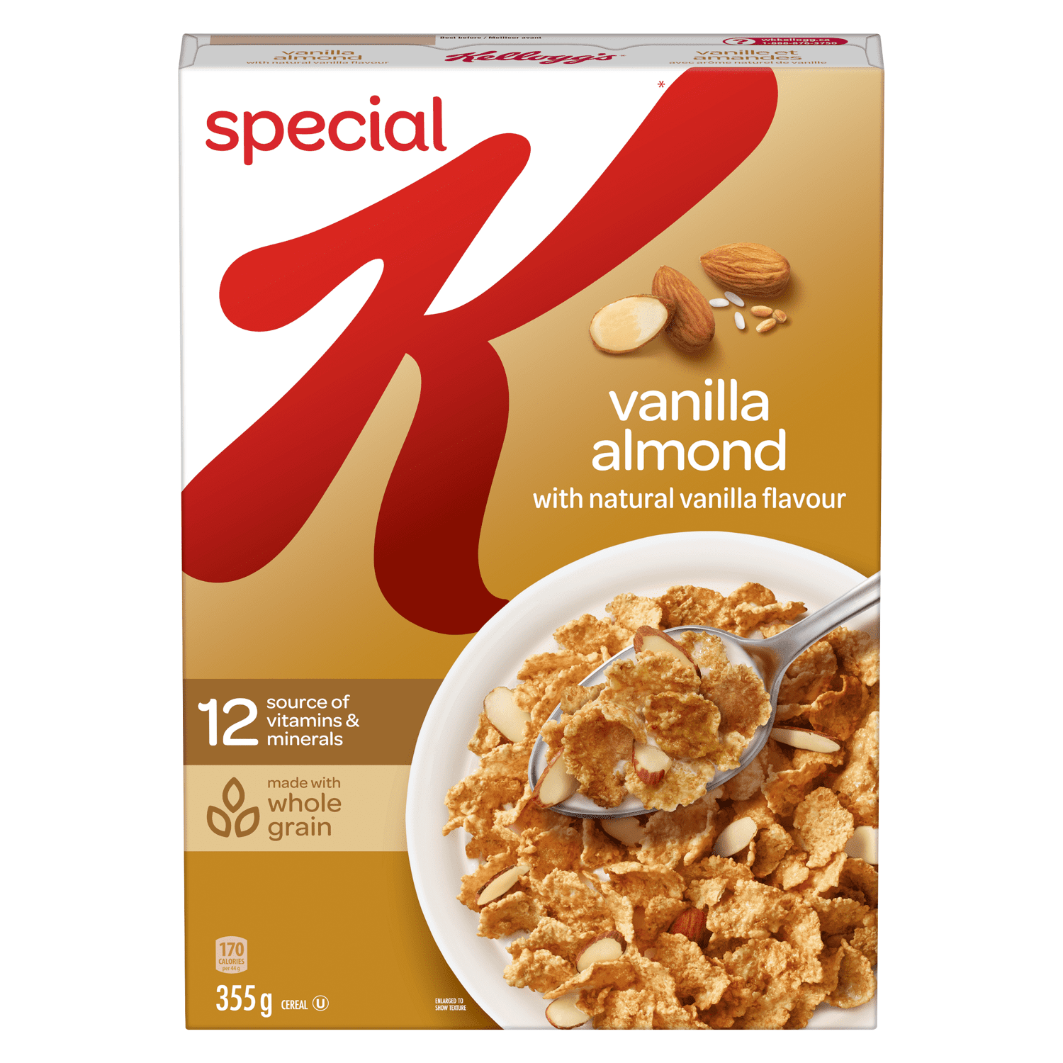 Kellogg's Special K Vanilla Almond Cereal, 355g