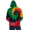thumbnail image 2 of Tie Dye Mens 1/4 Zip Hoodie, 2 of 2