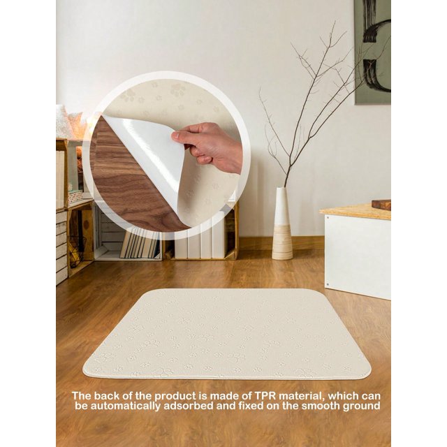 1 Pce Coussin en Velours Cristal Imprimé, Adapté à une Utilisation Intérieure, pour Chats et Chiens
