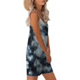 thumbnail image 3 of ORUYROP SNUGWIND Femmes Casual Sans Manches Sangle Lâches Combinaisons Réglables Stretch Shorts Romper avec Poches, 3 of 5