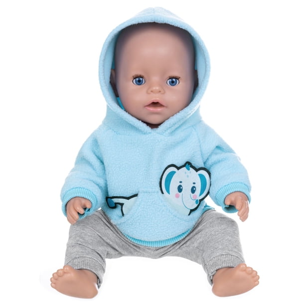 Lot De Vêtements Pour Poupée 30-45 Cm – Manteau, Combinaison, Chapeau, Chaussettes Et Sac – Cadeau Idéal Pour Enfants