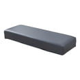 thumbnail image 2 of GROWTH TANK Bench cover for dining room waterproof stretchable removable upholstered kitchen Gray, 2 of 9