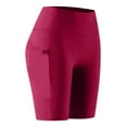thumbnail image 4 of Wlynlyn Plus Size Biker Shorts for Women High Waisted Compression Yoga Tights Quick Dry Workout Shorts, 4 of 7