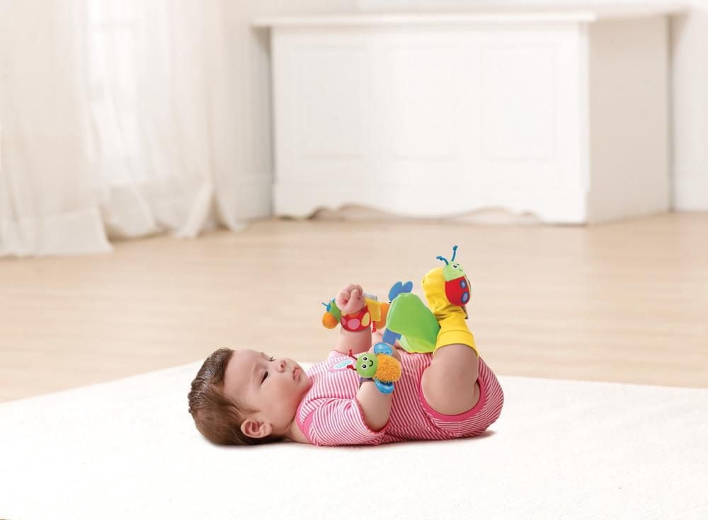 Lamaze Gardenbug Wrist Rattles & Foot Rattle Set