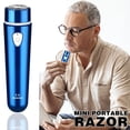 thumbnail image 1 of Rasoirs à Grille pour Hommes, Petit Format de Poche, Lavables, Électriques, Rechargeables, Rasoirs de Voyage pour Hommes, Mini Rasoirs Portatifs, Microfoil pour Rasage Prêt à l'Emploi, Rasoir Électrique, 1 of 8