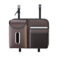 thumbnail image 2 of HILABEE Car Organizer for Back Seat Multi Pockets Travel Accessories for Bottles Brown, 2 of 9