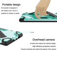 thumbnail image 3 of Mignova All-New Fire 7 9th Generation 2019 Case, [Handle Stand] Durable Dual Layer Back Cover Anti-Slip Shockproof Armor Defender Protective Case for Amazon Fire 7 9th Generation 2019(Mint Green), 3 of 7
