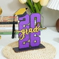 thumbnail image 4 of 2026 Graduation Season Wooden Tabletop Holiday Decorative Ornament Graduation Season Gift, 4 of 7