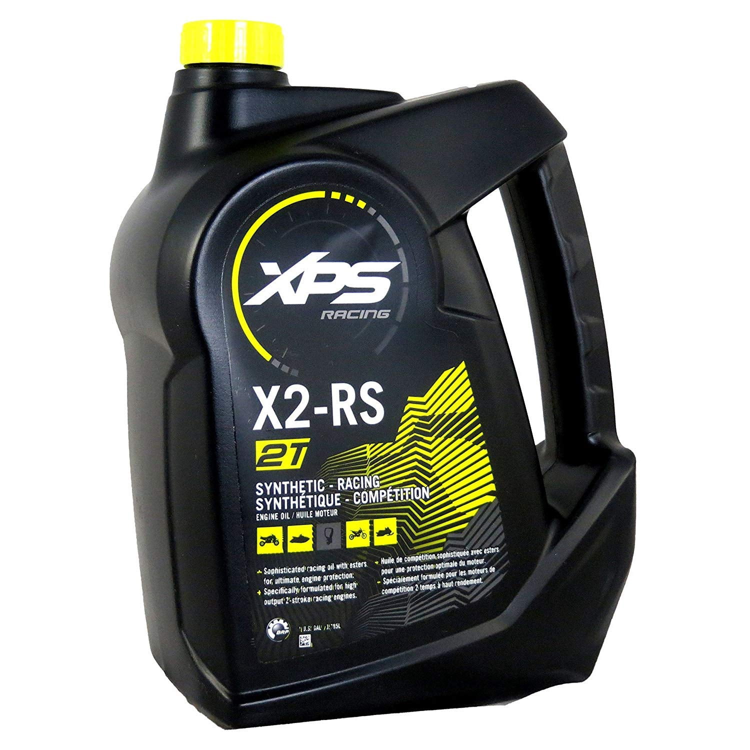 BRP XPS Ski-Doo X2-RS Synthetic 2-Stroke Racing Oil, 1 Gallon, 9779181