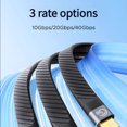thumbnail image 4 of USB C Keychain Data Cable 10/20/40Gbps 60/100/240W Fast Charging Cable 4K Video Transfer Gold Plate Connectors, 4 of 7