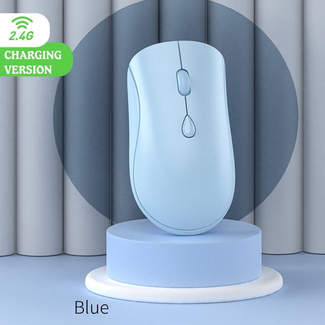 Chmadoxn Mouse Wireless 2.4G Silent Mouse Desktop Laptop Charging Wireless Mouse (charging 2.4G) a Bluetooth
