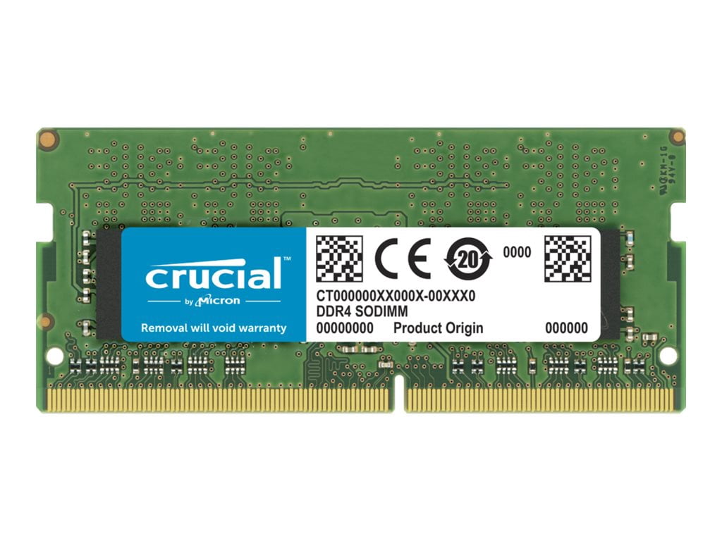 Crucial RAM 32GB DDR4 2666 MHz CL19 Laptop Memory CT32G4SFD8266