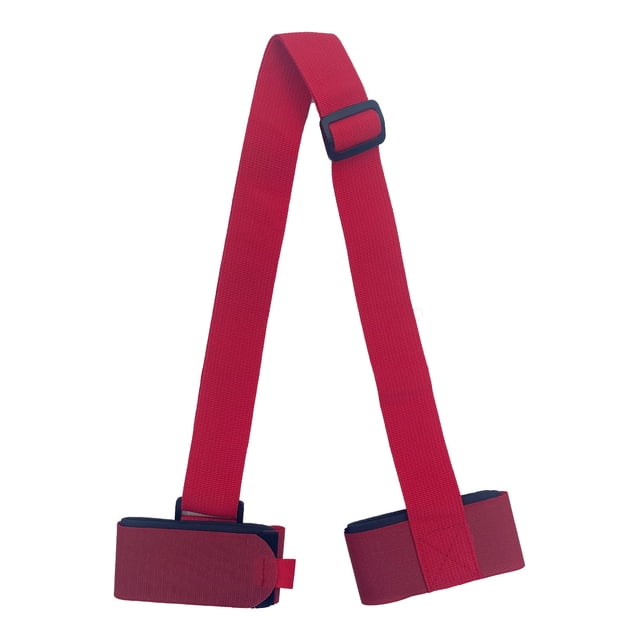 SDNall Adjustable Ski Straps with Hook and Loop Fasteners for Secure Carry, Thick Nylon Design for All Mountain Snowboards and Poles, Cushioned and Portable for Over Shoulder Use
