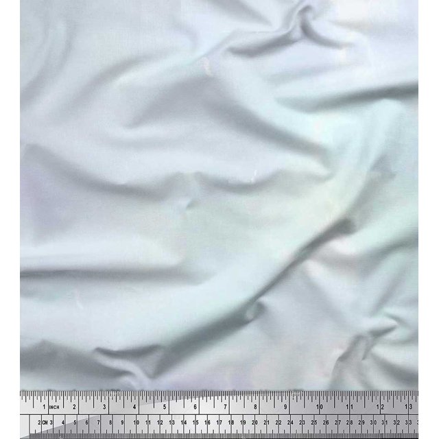 Soimoi Polyester Crepe Fabric Summer Tie-Dye Print Fabric by Yard 42 Inch Wide