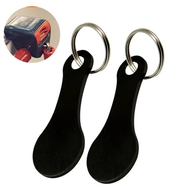 Shopping Trolley Release Key 2Pcs Universal Shopping Trolley Token Key Chip Shopping Trolley Removable Keys Token Coin Keyring for Shopping Carts