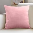 thumbnail image 5 of Dvruxg Velvet Throw Pillow Covers 16x16 Inch - Soft Square Decorative Cushion Cover for Couch, Sofa, 5 of 5