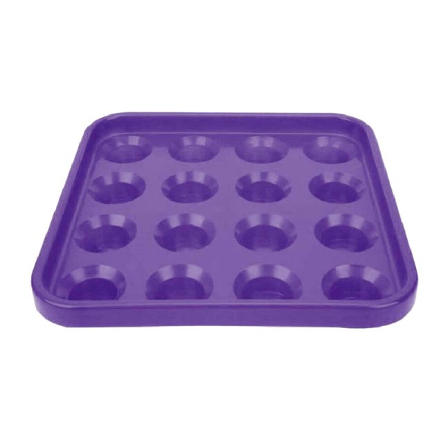 Billiard Ball Holder Tray,Billiard Ball Holder Tray Pool Ball Tray,Wear Resistant Anti Drop 16 Holes for Snooker,Billiard Ball Storage Pool Table Accessories,Snooker Ball Carrying Tray