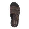 thumbnail image 3 of Rockport Men DARWYN SLIDE BROWN II/LEATHER SANDAL, 3 of 4