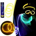 thumbnail image 1 of Premium Glow Sticks 100pc With Unique Connectors，Party Supplies Glow 12Hours 1ml, 1 of 5