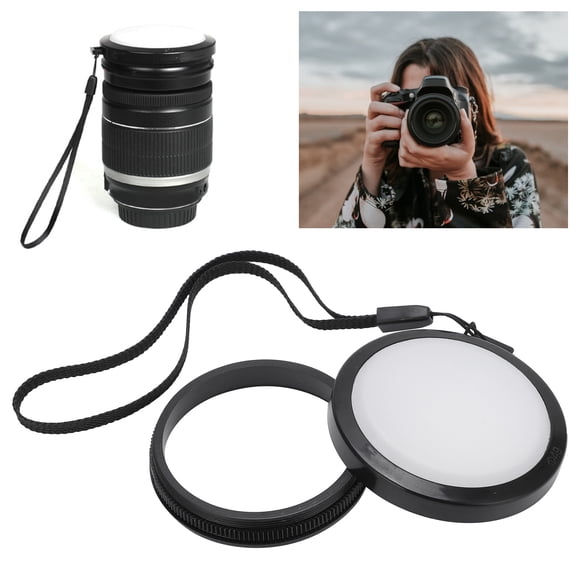 Front Lens Cap Cover Kit, Balance Lens Cap, Wide Conversion Lens Camera Lens Cover Filter Lens Cap Replace for Camera 67mm