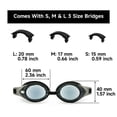 thumbnail image 3 of Customized Children Swimming Goggles Adult Waterproof Adjustable Silicone UV Protection Portable Anti-Fog Practical Professional Sports Swimming Glasses, 3 of 6