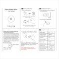 thumbnail image 4 of Tuya Zigbee Smart Vibration Sensor Tilt Detector Home Security Protection Smart Life App Real-Time Monitor Alarm,1x Smart Vibration Sensor,White, 4 of 8