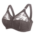 thumbnail image 3 of Women's Plus Size Bra Minimiser Lace Full Coverage Firm Hold Non Padded Non Wired, 3 of 4