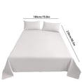 thumbnail image 3 of Bed Sheets High-End Hotel Sheets Luxurious Soft Quality Bedding Sheets Wrinkle- Fouling- Soft Bed Sheets, 3 of 7