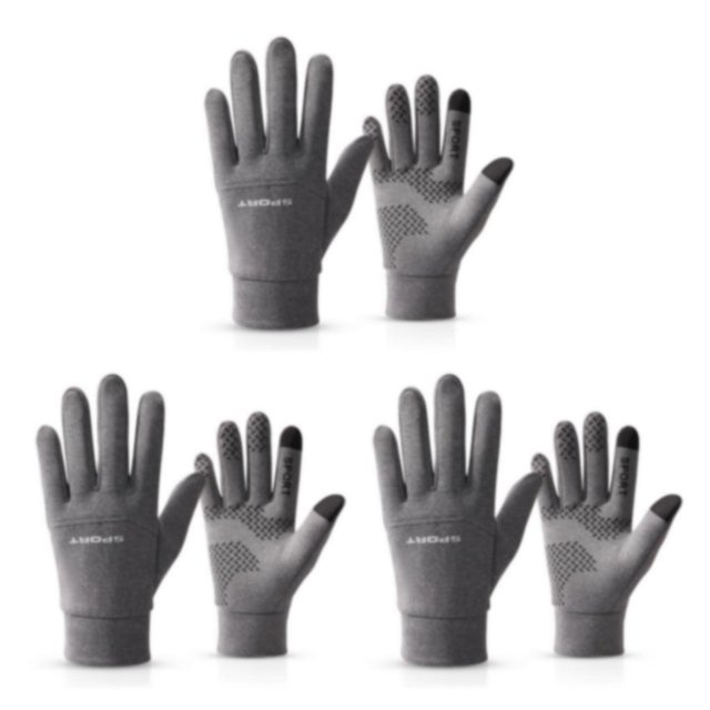 Maytalsory Exclude Following Words All Titles Designed Anywhere As Like Helper For Family Life Wide Application Gloves For Men grey M 3Set