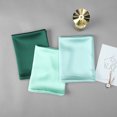 thumbnail image 4 of Luxury Pure Mulberry Silk Pillowcase 32 Momme Drape Collection Greens, 4 of 7