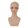 thumbnail image 3 of Xuanheng Mannequin pour Femme Tête Mannequin Buste Polyvalent Accessoire d'Exposition de Table Style d'Exposition B, 3 of 8