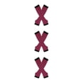 thumbnail image 1 of Maytalsory Bas Longs Épais et Confortables en Polyester Faciles à Assortir rose Rouge et Noir 3Set, 1 of 6