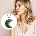 thumbnail image 2 of XZNGL Moon Safety Long Life Lock Necklace Fashionable silver Necklace, 2 of 9