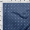 thumbnail image 3 of oneOone Velvet Blue Fabric Asian Floral Block Craft Projects Decor Fabric Printed By The Yard 58 Inch Wide, 3 of 5
