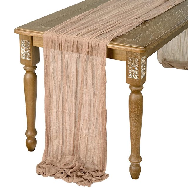 Gauze Tablecloth Boho Country Decor For Wedding Decor Reception Bridal Shower Holiday Party