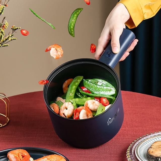 Drppepioner Hot Selling Kitchen & Dining-Multifunctional Electric Frying Pan Electric Heating Pot Cooking Rice Mini Electric Pot Non-Stick Pan