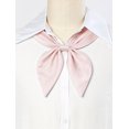 thumbnail image 2 of INSPIRE CHIC Robe de Marin pour Femme Pré-Nouée avec Nœud Papillon Nœud Papillon Déco Rose Taille Unique, 2 of 5
