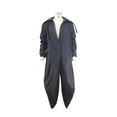 thumbnail image 4 of CEHVOM Women's Color Casual Large Lapel Mid Length Trench Coat Clearance, 4 of 7