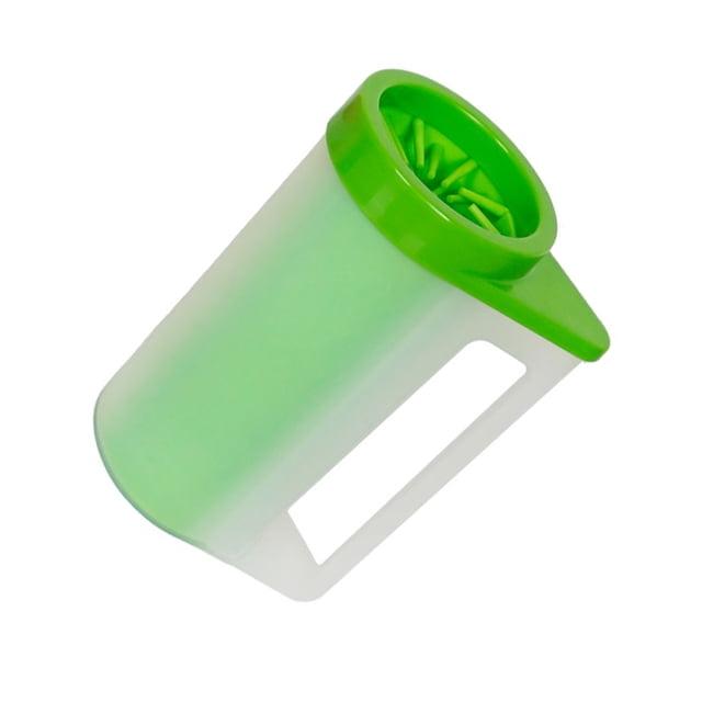 Xingzhi Easy To Portable Dog Paw Washer Convenient For All Pets Handle Portable Dog Paw Cleaner Green L