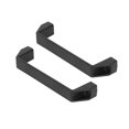thumbnail image 2 of Poignée de Porte, Barre de Poignée de Porte en Alliage d'Aluminium Moderne pour Porte Noire, 2 of 8
