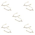 thumbnail image 1 of maskred Premium Zinc Alloy Horse Reliable Equestrian Riding for Men Golden 5Set, 1 of 6