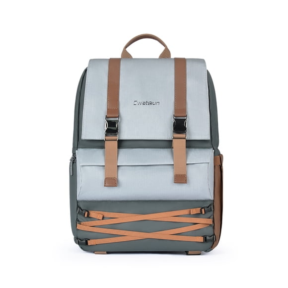 Riwcyla Cwatcun D88 2th, Camera Backpack Waterproof Camera Bag Large Capacity Camera Case with Tripod Holder 16.5 Inch Laptop Compartment for Women Men