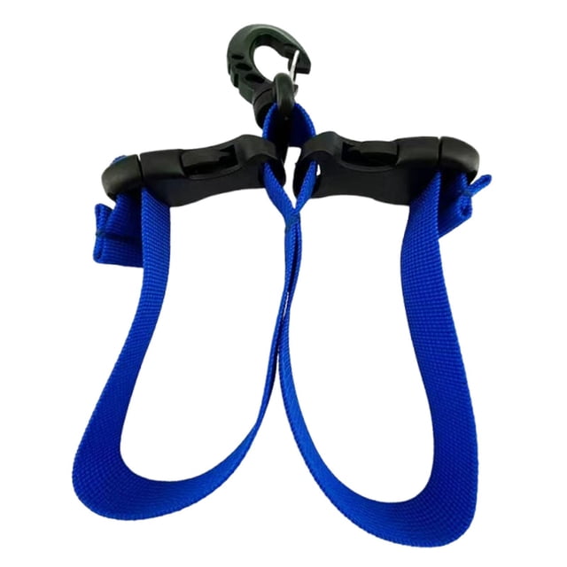 Lipstore Diving Fin Strap, Versatile Replacement for Professional Equipment, Swimming Fin Blue