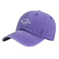 thumbnail image 1 of Unisex Denim Baseball Caps, Breathable Sun Protection Visor Hats with Fashionable Style for Outdoor Activities, Beach Days and All Seasons Wear, 1 of 4
