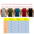 thumbnail image 3 of Mens Slim Fit Sleeveless T-Shirts Hooded Vest, 3 of 3