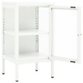 thumbnail image 2 of vidaXL Sideboard 38x35x70 cm Metal and Glass, 2 of 4